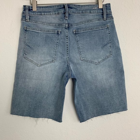 Habitual Raw Cut Hem Jean Shorts - Picture 2 of 9